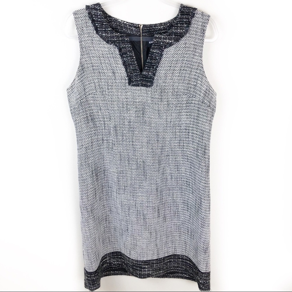 Karl Lagerfeld- Tweed sleeveless dress size: 12